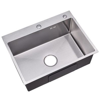 6545 single bowl 201ss handmade kitchen Sink