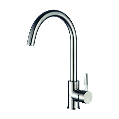 Gowin Cheap Brushed Nickel Finish Stainless steel Kitchen Faucet